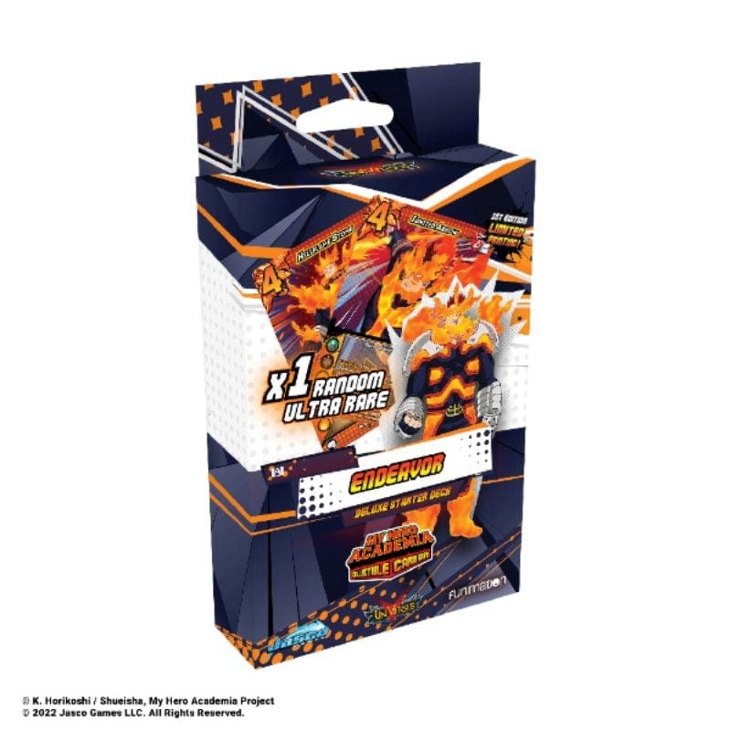 Jasco Games Trading Card Games My Hero Academia TCG - Endeavour Starter Deck