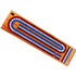 John Hansen Co Classic Games 3 Track Cribbage Board - Coloured
