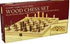John Hansen Co Classic Games Chess Set - Wood Inlaid Folding Cabinet 15" (Classic Game Collection)