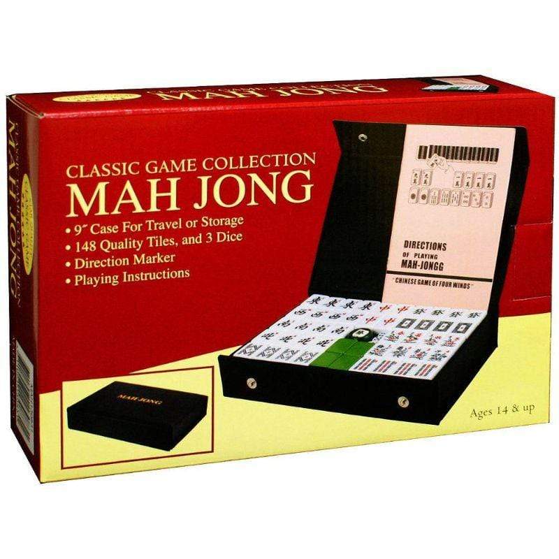 John Hansen Co Classic Games Mah Jong - Vinyl Case (9" Classic Game Collection)
