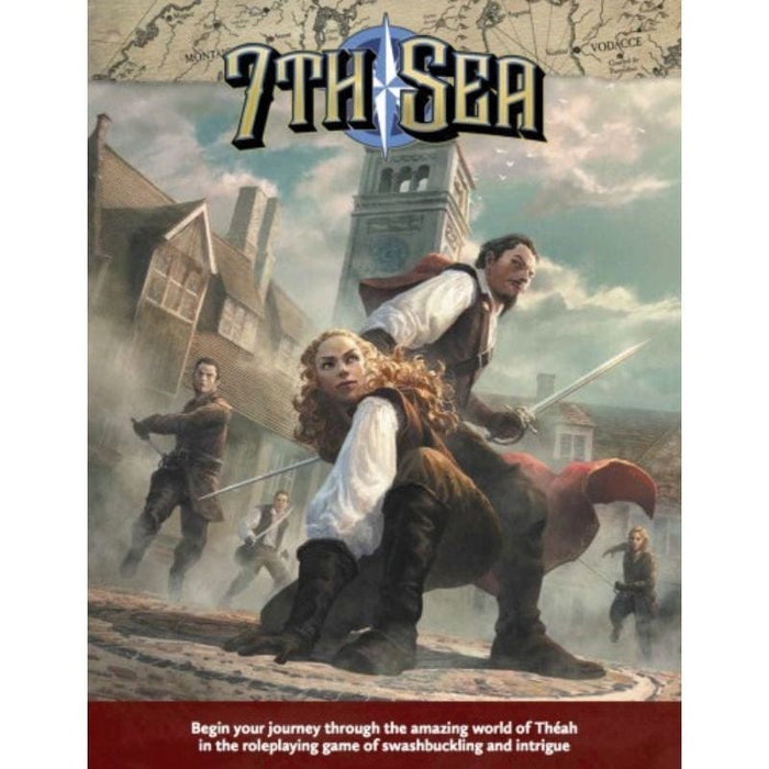 7th Sea RPG - 2nd Edition - Core Rulebook Hardcover