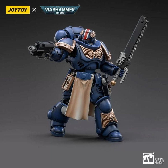 JoyToy - Space Marine Miniatures - Ultramarines Primaris Lieutenant Horatius (1/18th scale)