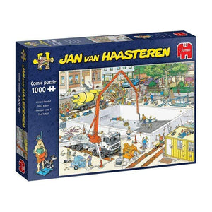 Jumbo Jigsaws Almost Ready - Jan Van Haasteren (1000pc) Jumbo