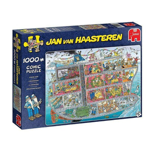Jumbo Jigsaws Cruise Ship - Jan Van Haasteren (1000pc)