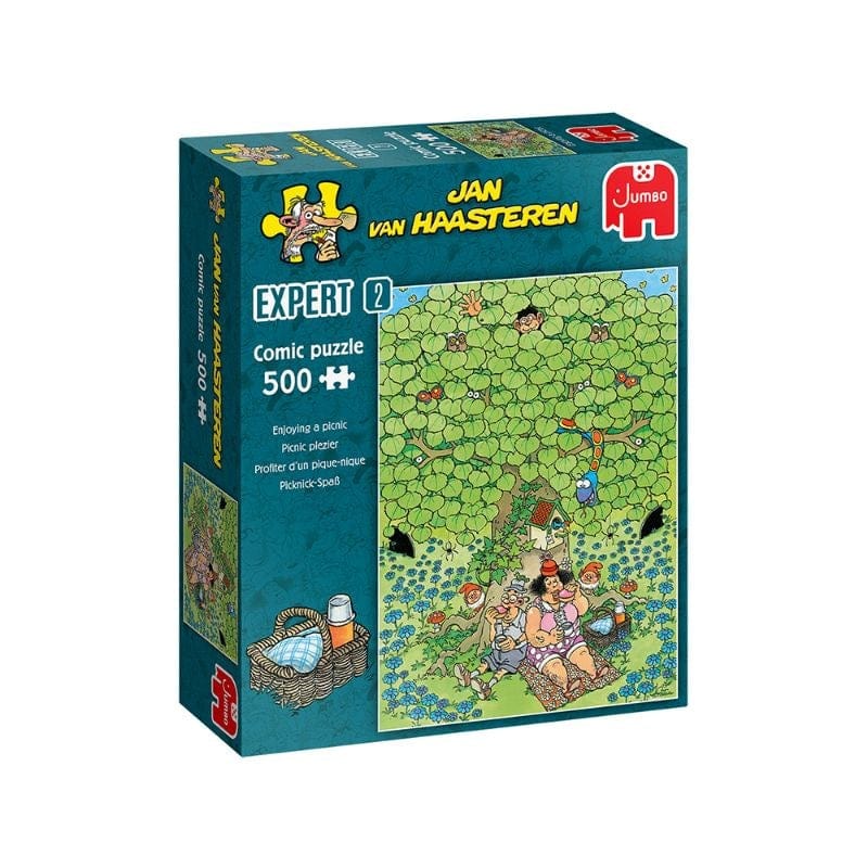 Jumbo Jigsaws Expert Enjoying - Jan Van Haasteren (500pc)