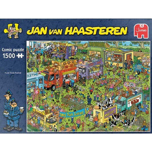 Jumbo Jigsaws Food Truck Festival - Jan Van Haasteren (1500pc) Jumbo