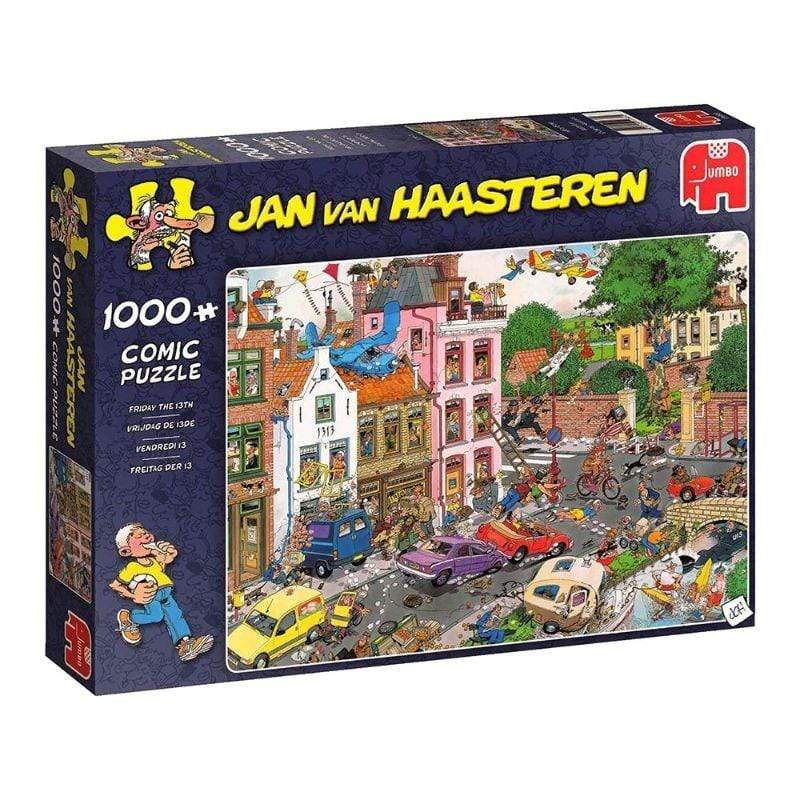 Jumbo Jigsaws Friday the 13th - Jan Van Haasteren (1000pc)