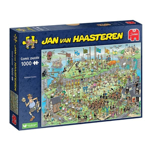 Jumbo Jigsaws Highland Games - Jan Van Haasteren (1000pc)