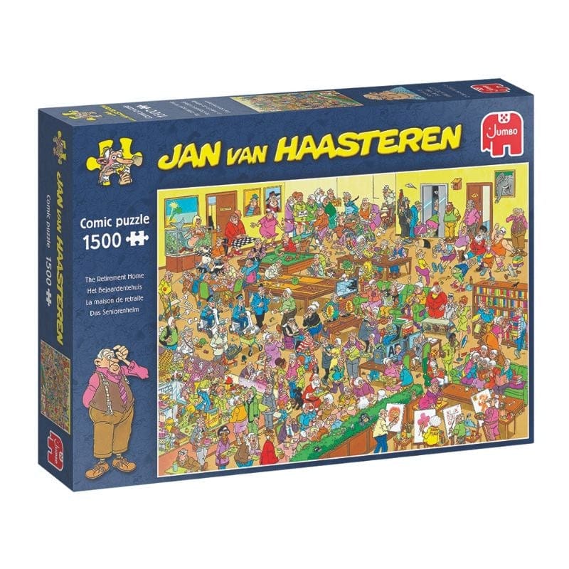 Jumbo Jigsaws Retirement Home - Jan Van Haasteren (1500pc)