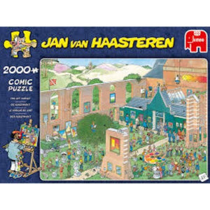 Jumbo Jigsaws The Art Market - Jan Van Haasteren (2000pc)