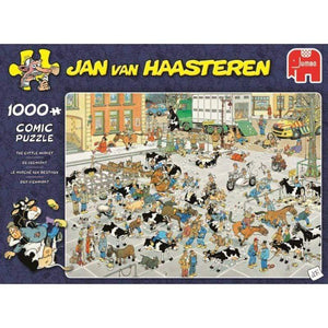Jumbo Jigsaws The Cattle Market - Jan Van Haasteren (1000pc)