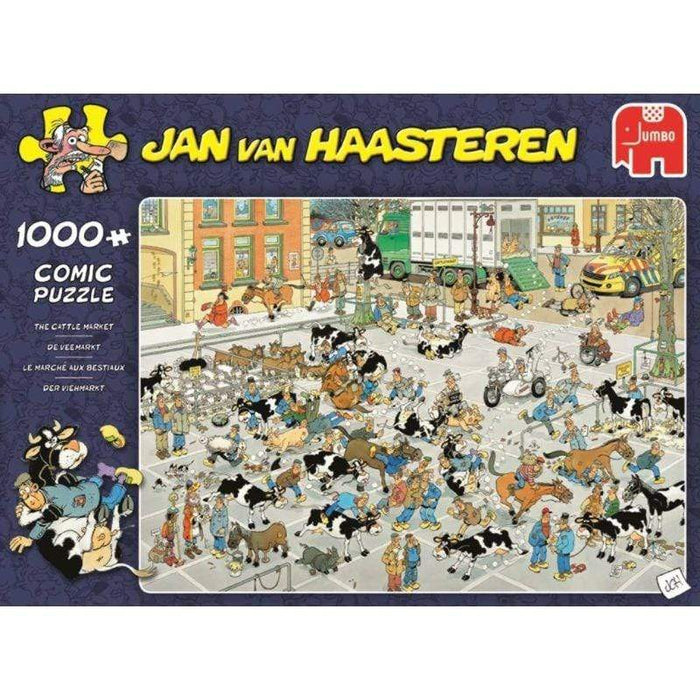 The Cattle Market - Jan Van Haasteren (1000pc)