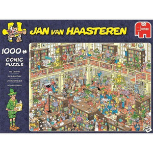 Jumbo Jigsaws The Library - Jan Van Haasteren (1000pc)
