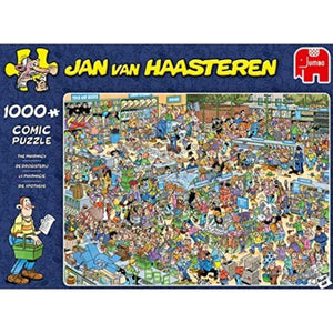 Jumbo Jigsaws The Pharmacy - Jan Van Haasteren (1000pc)