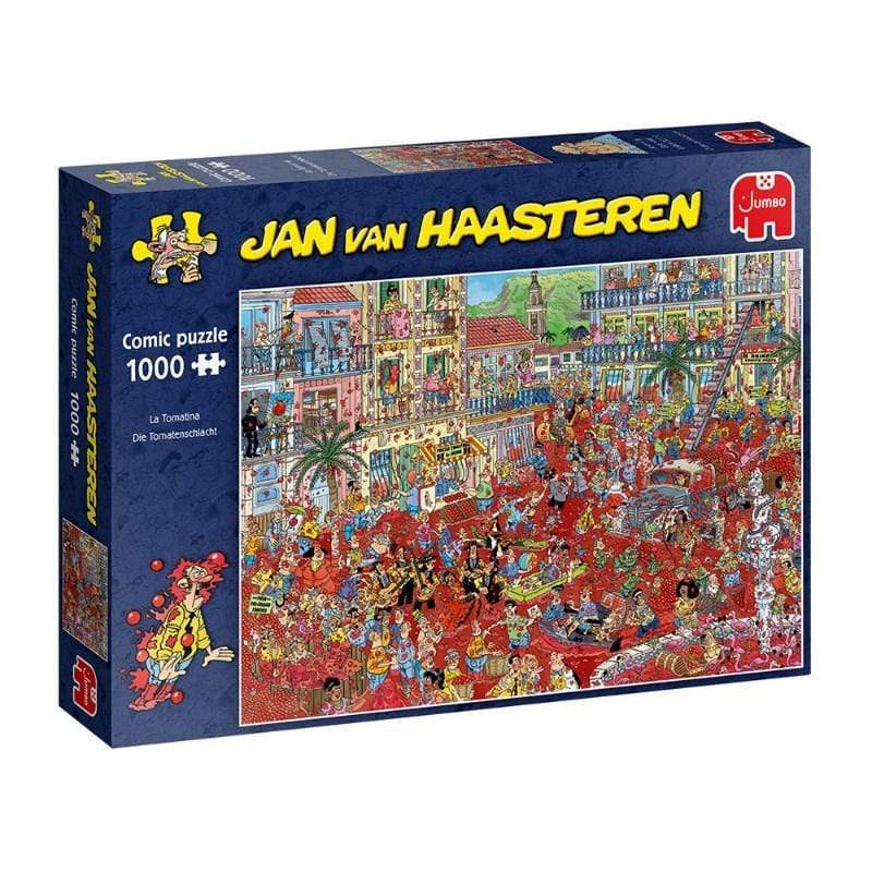 Jumbo Jigsaws Tomatina - Jan Van Haasteren (1000pc)