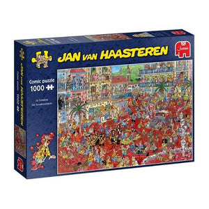 Jumbo Jigsaws Tomatina - Jan Van Haasteren (1000pc)