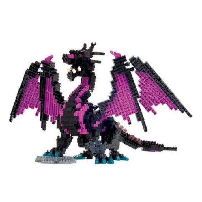 Nanoblock - DX Dragon Purple/Black (Boxed)