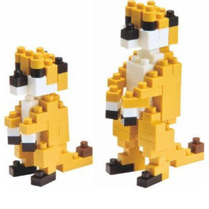 Kawada Construction Puzzles Nanoblock - Meerkat 2 (Bagged)