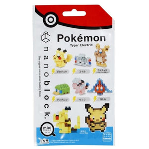 Kawada Construction Puzzles NanoBlock Mini Pokemon Box  Electric Type