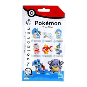 Kawada Construction Puzzles NanoBlock Mini Pokemon Box  Water Type