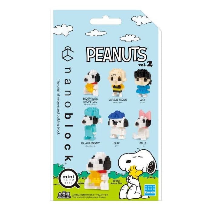 Nanoblock - Mininano Peanuts Vol 2 (Assorted)