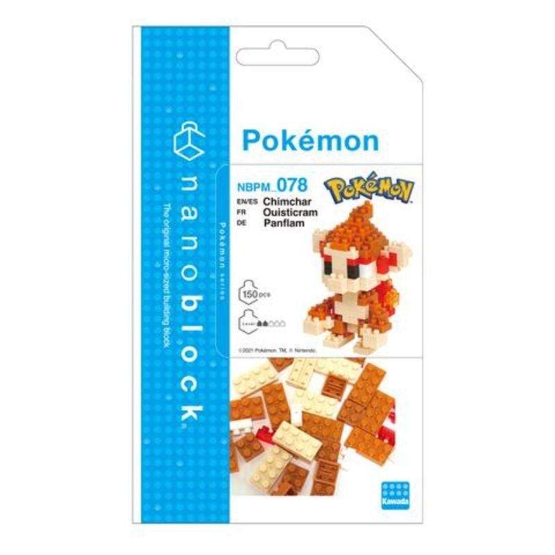 Kawada Construction Puzzles Nanoblock Pokemon - Chimchar (bagged)