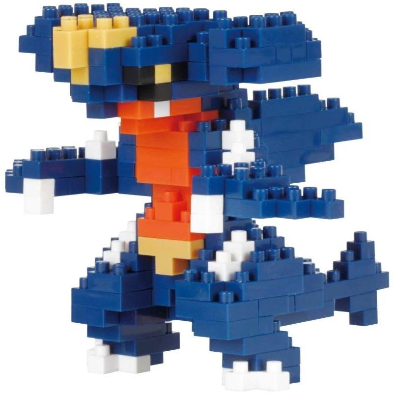 Kawada Construction Puzzles Nanoblock Pokemon - Garchomp (Bagged)