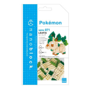 Kawada Construction Puzzles Nanoblock Pokemon - Leafeon (Bagged)