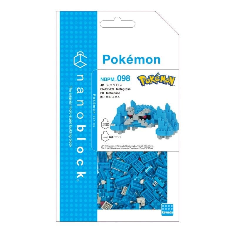 Kawada Construction Puzzles Nanoblock Pokemon - Metagross