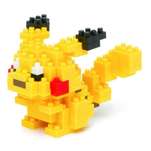 Kawada Construction Puzzles Nanoblock Pokemon - Pikachu (Bagged)