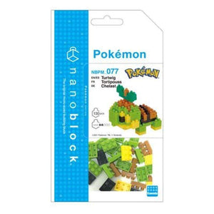 Kawada Construction Puzzles Nanoblock Pokemon - Turtwig (bagged)