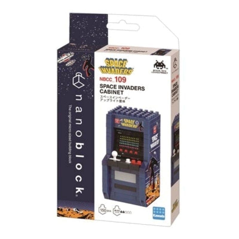 Kawada Construction Puzzles Nanoblock Space Invaders - Cabinet