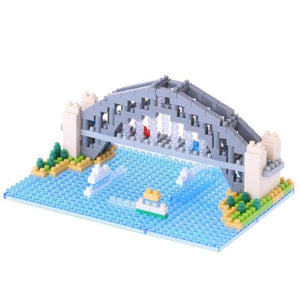 Kawada Construction Puzzles Nanoblock - Sydney Harbour Bridge (Boxed)