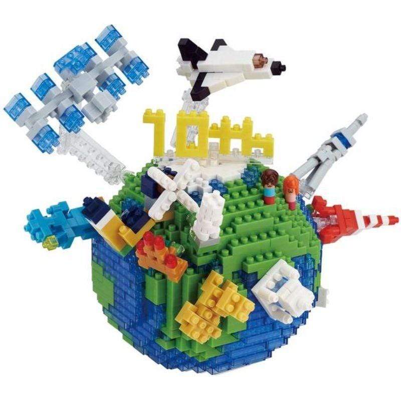 Kawada Construction Puzzles Nanoblock - The World (Boxed)