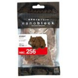 Kawada Construction Puzzles Nanoblock - Wombat (Bagged)