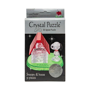 Kinato Construction Puzzles Crystal Puzzle - Snoopy House (50pc)