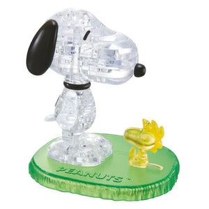 Kinato Construction Puzzles Crystal Puzzle - Snoopy & Woodstock