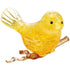 Kinato Construction Puzzles Crystal Puzzle - Yellow Bird (48pc)