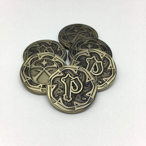 King of the Castle Games Roleplaying Games Campaign Coins - Pathfinder 2nd Edition Hero Point Tokens