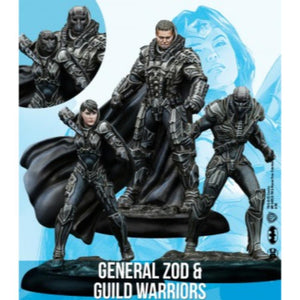 Knight Models Miniatures Batman Miniature Game 2Ed - General Zod and Guild Warriors