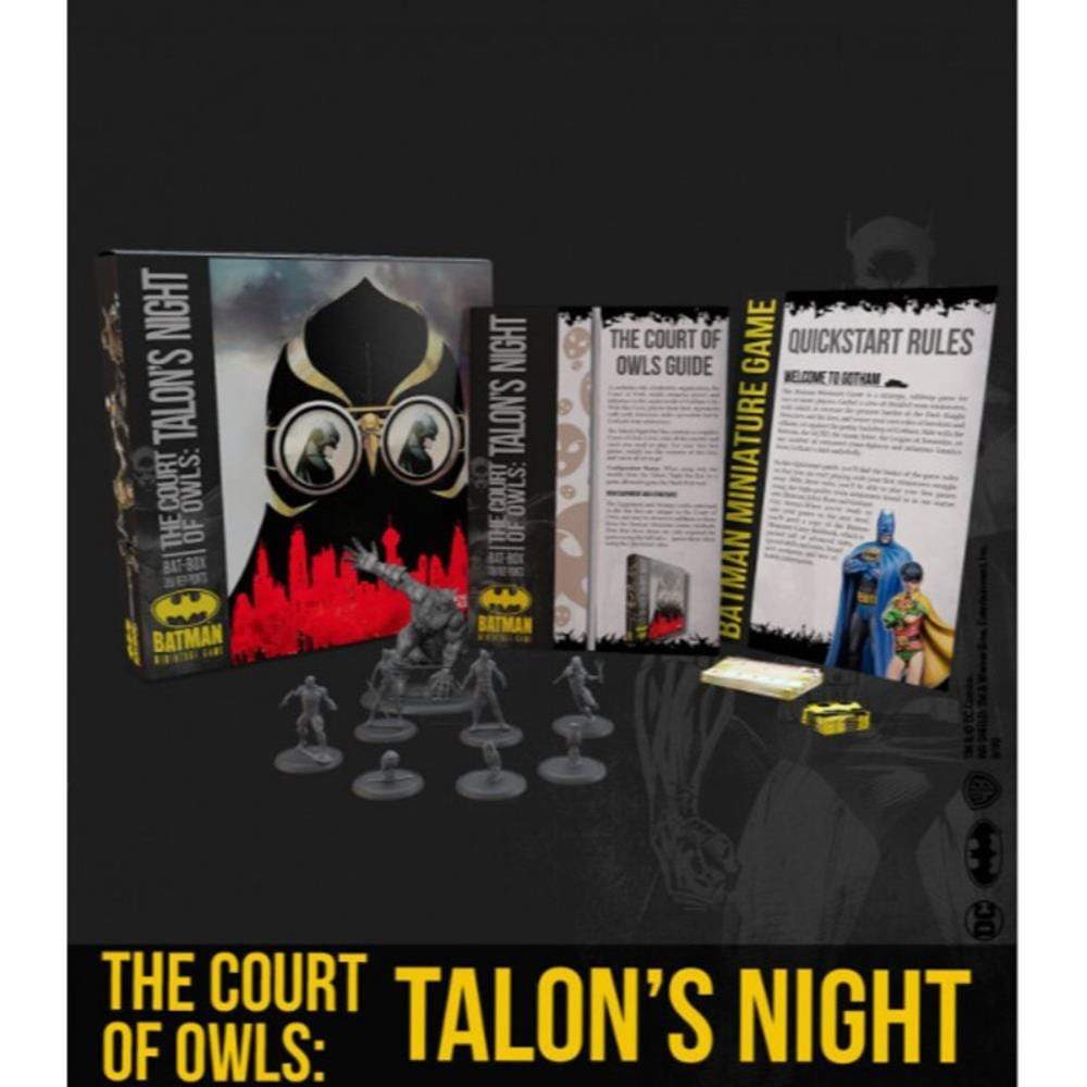 Knight Models Miniatures Batman Miniature Game 2Ed - The Court of Owls Talon's Night Batbox Set