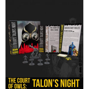 Knight Models Miniatures Batman Miniature Game 2Ed - The Court of Owls Talon's Night Batbox Set