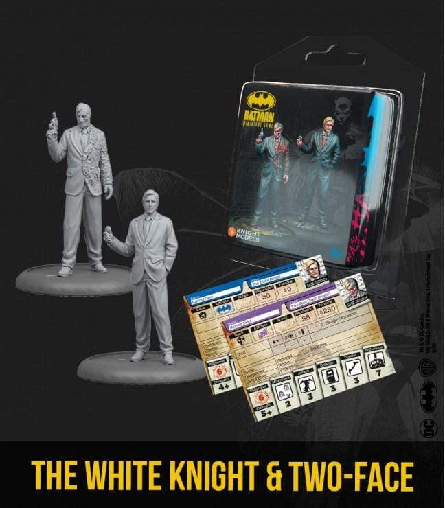 Batman Miniature Game 2Ed - The White Knight & Two Face