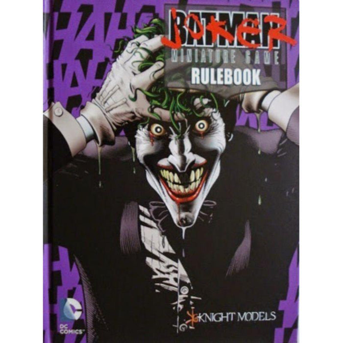Batman Miniature Game - Rulebook Joker Cover