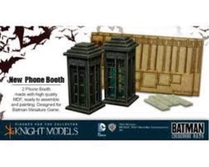 Knight Models Miniatures Batman Miniature Game - Scenery - Phone Booth (Bagged)