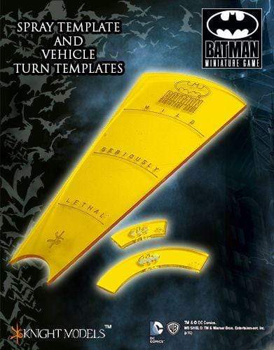 Knight Models Miniatures Batman Miniature Game - Templates