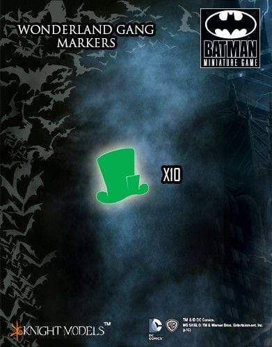 Knight Models Miniatures Batman Miniature Game - Wonderland Markers (Blister)