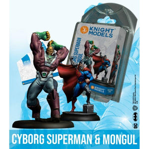 Knight Models Miniatures DC Universe - Cyborg Superman & Mongul