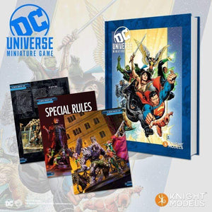 Knight Models Miniatures DC Universe - Rulebook (Hardcover)