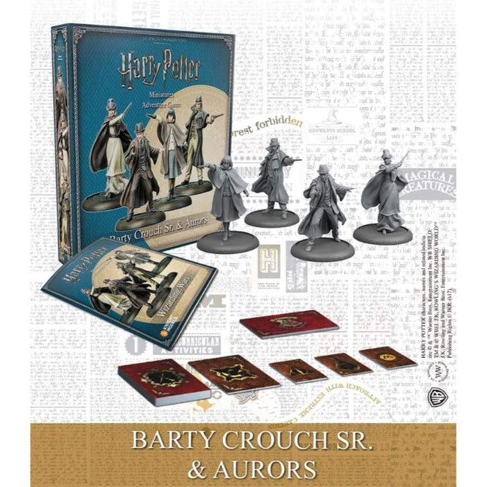 Harry Potter Miniatures Adventure Game - Barty Crouch Sr & Aurors